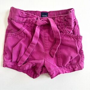 Baby Gap Girls Shorts Magenta Pink Toddler 18-24mos